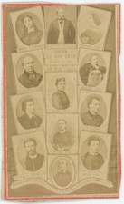 CDV Carte-Programme Chevalier