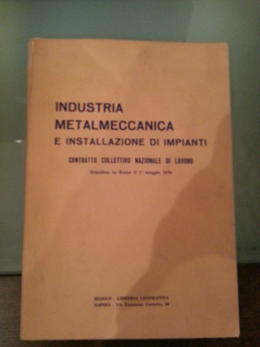 Industria metalmeccanica - metalmeccanica, e