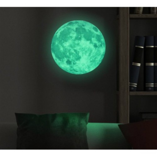 Luna adesiva luminescente