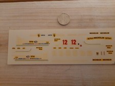 Decalcomanie 1/43 FERRARI: 312