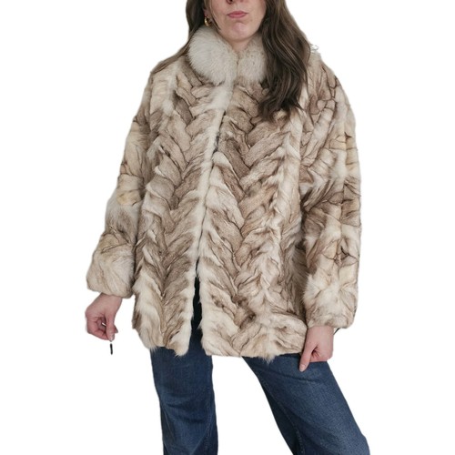 Cappotto giacca vera - , pelliccia