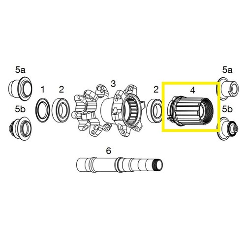 Crankbrothers wheel freehub - wheel,