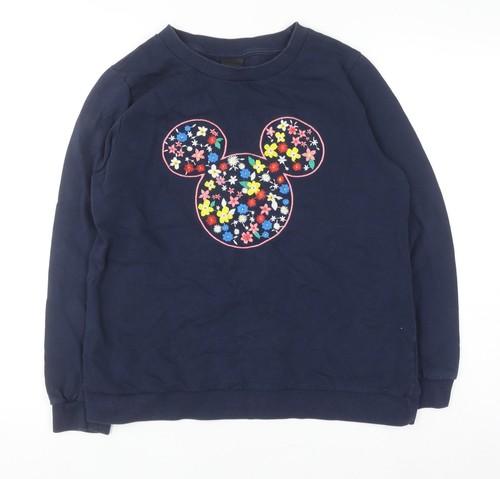 Felpa pullover blu disney - felpa,