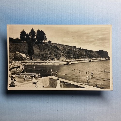 Paignton postcard 1957 - 1957, real