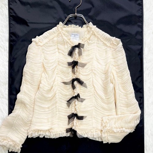 Giacca chanel chiffon - in,