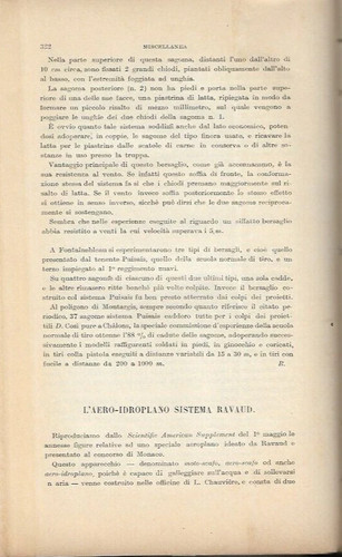 Aereo idroplano sistema - l'aereo-idroplano,
