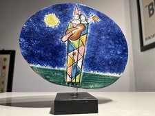 Scultura in ceramica di Walter