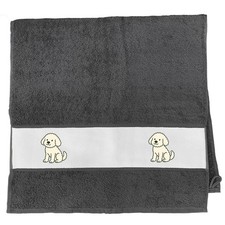 Asciugamano maltipoo fumetto - maltipoo,