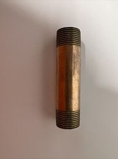 Nipplo per tubo in ottone