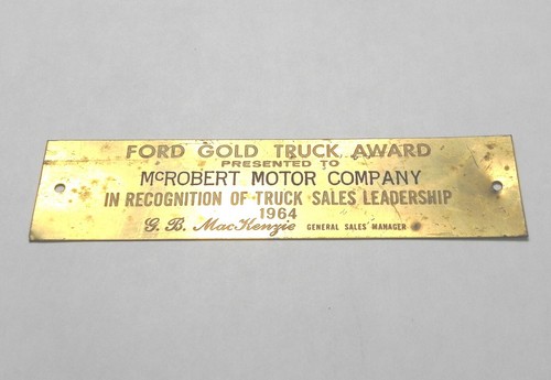 Vintage 1964 ford gold track - ford,