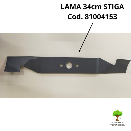 Lama alettatta 34cm - lama,