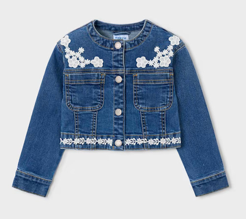 Giacca jeans mayoral girls - jeans,