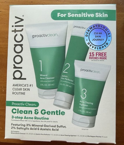 Proactiv clean kit - clean, step