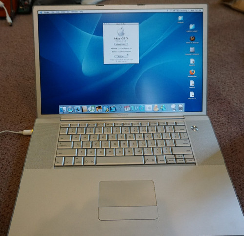 Apple powerbook a1052 - powerbook, g4