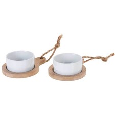 Set 2 Ciotole in Ceramica con