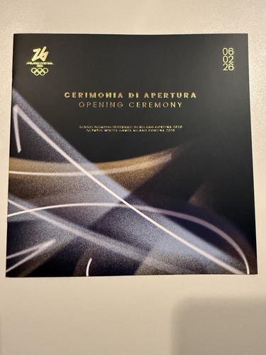 Programma cerimonia - programma, di