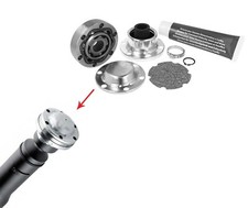 KIT GIUNTO ALBERO TRASMISSIONE CARDANICO PER FIAT PANDA 169 312 4X4 DAL 2003