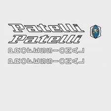 Patelli Decalcomanie Bici
