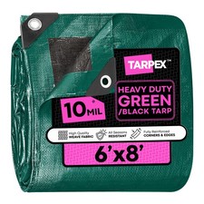TARPEX - 10 Mil Green Black