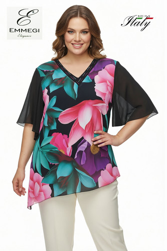Emmegi casacca donna curvy - casacca,