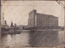 VENEZIA Marittima Silos in attività Molo di levante Demolito RARA Fotografia