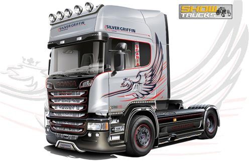 Italeri scania r730 - 1:24,