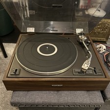 PIONEER PL-12D giradischi giradischi vintage + stilo Shure N75-6 + cinghia di ricambio
