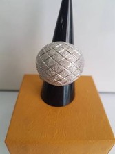 Anello donna fascia argento