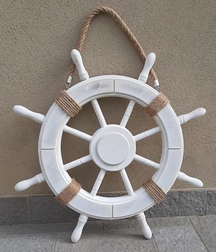 Timone legno bianco - in,