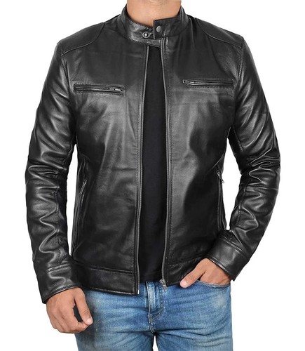 Giacca pelle dodge tall - giacca,