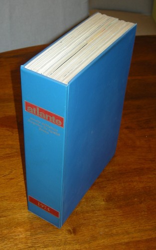 Rivista atlante 1974 annata - rivista,