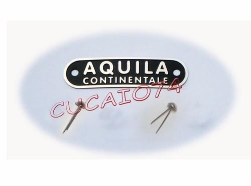 Targhetta aquila continentale - targhetta,