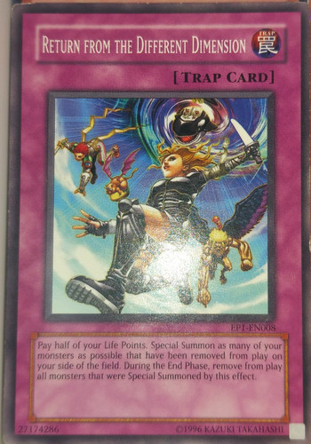 Yugioh ritorno dall altra - ritorno, dall'altra