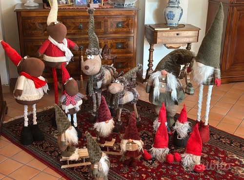 Pupazzi per addobbi natale - per,