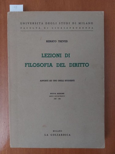 Treves renato lezioni di - treves,