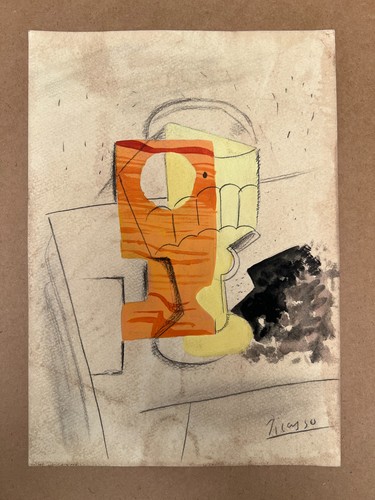 Pablo picasso disegno carta - picasso,