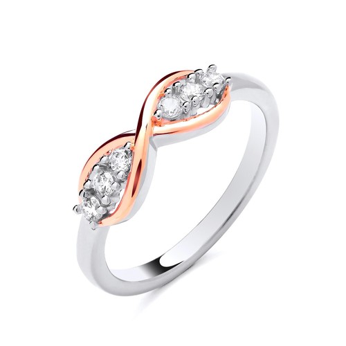 Anello eternità infinity - anello,