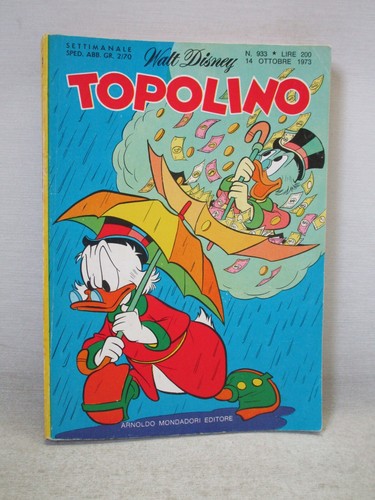 Topolino 933 del 10 1973 - topolino,