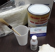 KIT VETRORESINA PER