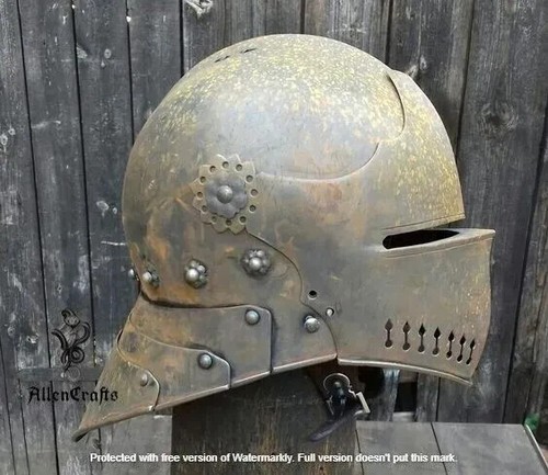 Elmetto cavaliere sallet - elmetto,