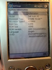 Pocket PC Vintage Dell Axim X5