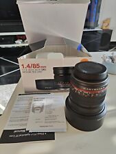 Samyang 85mm f1.4 AS IF UMC attacco CANON