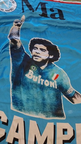 Bandiera napoli magica raso - magica,