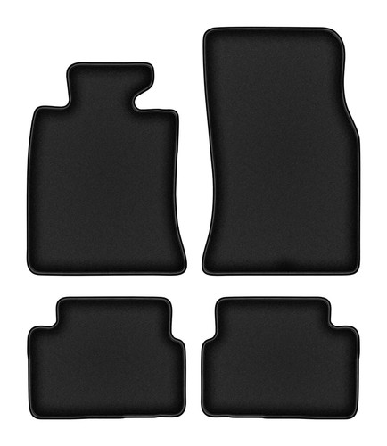 Set tappetini auto velour neri