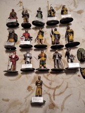 LOTTO SOLDATINI 1/32- MEDIEVALI- PIOMBO- CONDIZIONI BUONE/DISCRETE