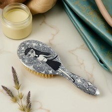 Spazzola per capelli in bambù