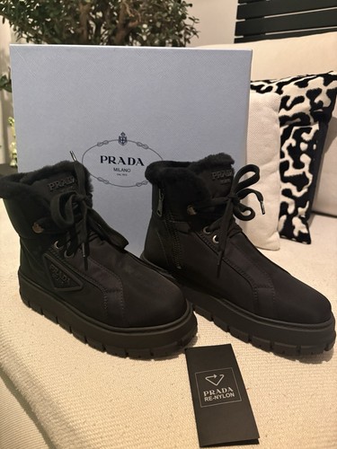 Stivaletti prada nylon - stivaletti,