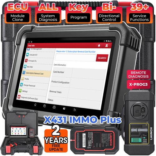 2026 launch x431 - immo, plus