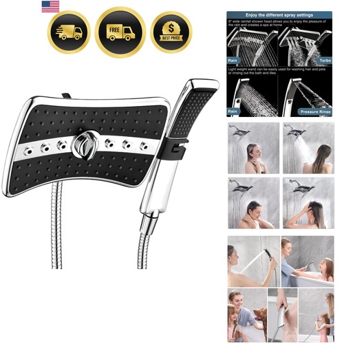 Soffione doccia doppio alta - soffione,