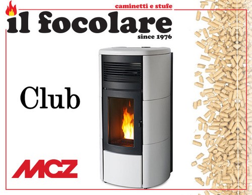 Stufa pellet mcz club - a,